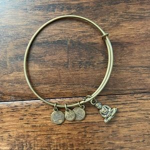 Alex & Ani buddha charm bangle